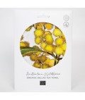 Bell Art | Australian Native Tea Towel | Wattle